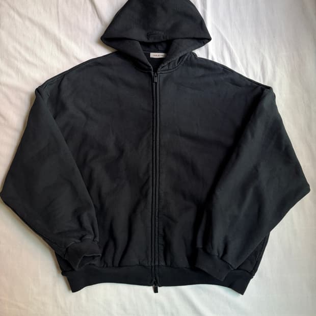 피어오브갓 8th 풀 집업 후드 빈티지 블랙 시빌 7th 이터널 FOG 