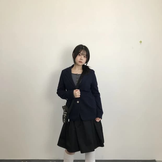 Merci Beaucoup Knit Blazer Jacket