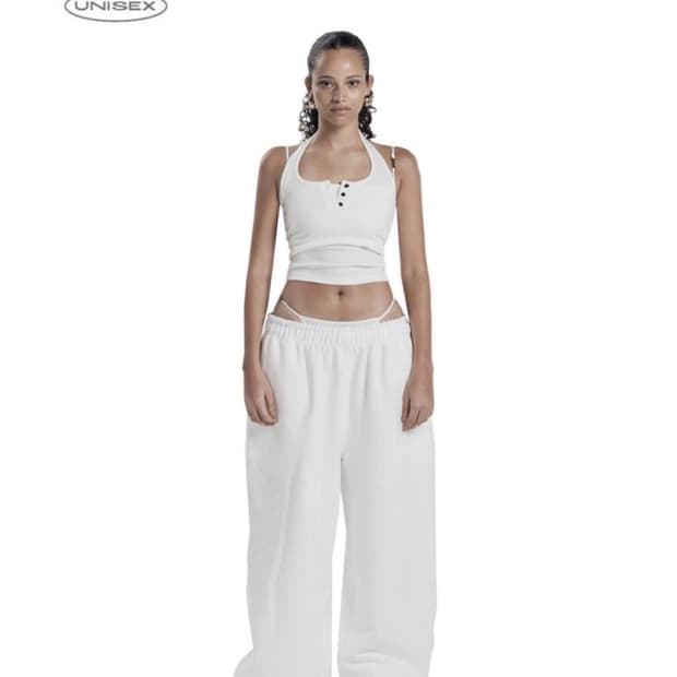 오도어 몰리조거 화이트 1사이즈 기모❌