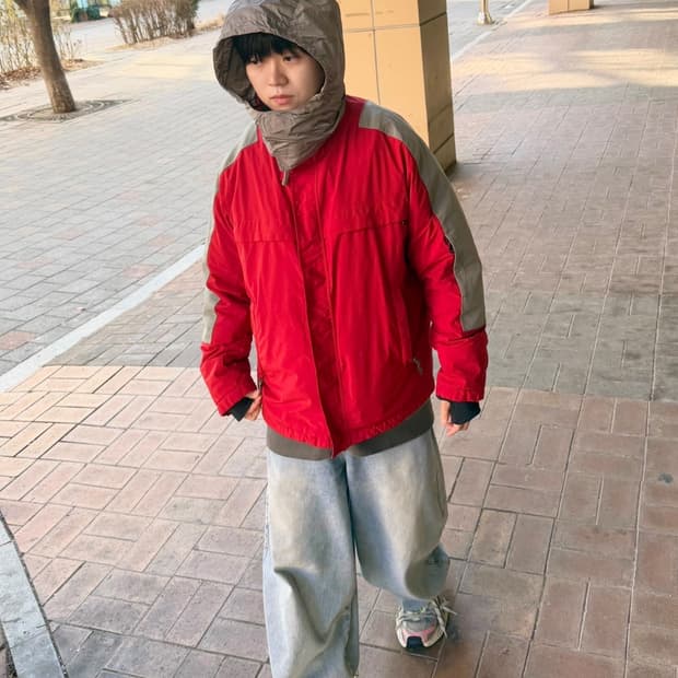 프라다 2000s 고어텍스 스포츠 파카