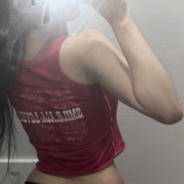히스테릭 미니 탱크톱 나시