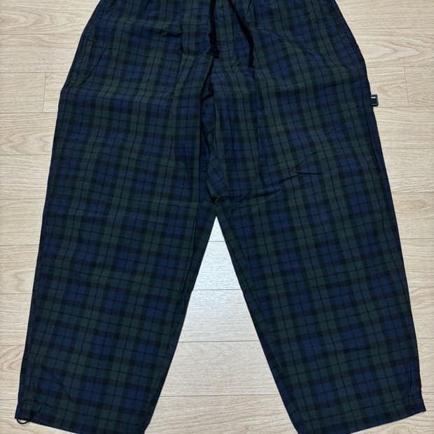 Brochure 블랙와치 샤카 이지팬츠 L