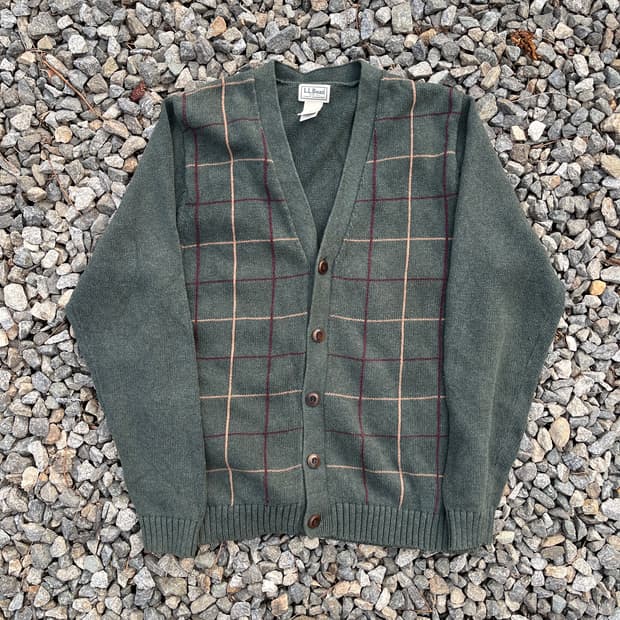 90s L.L.Bean 빈티지 가디건(실측확인)