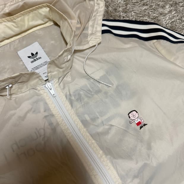 [2XL] 아디다스 윈드브레이크 R 경량 바람막이