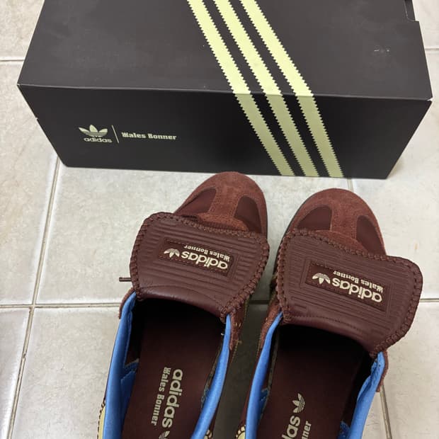아디다스 웨일즈보너 삼바 브라운 265