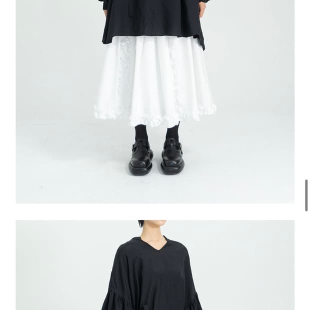 Shirring Over Blouse