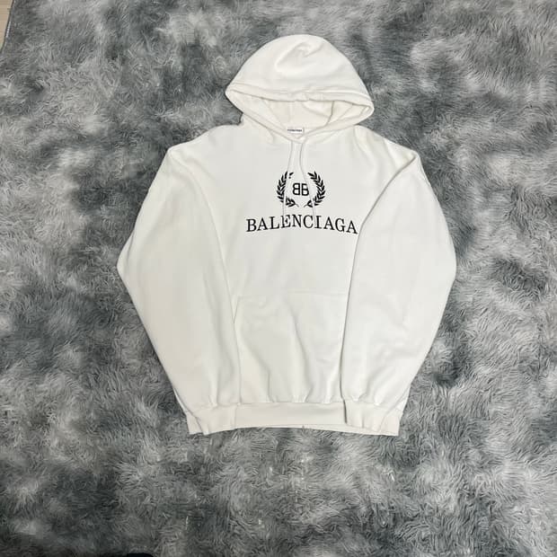 {M size} 발렌시아가 월계수 후드티