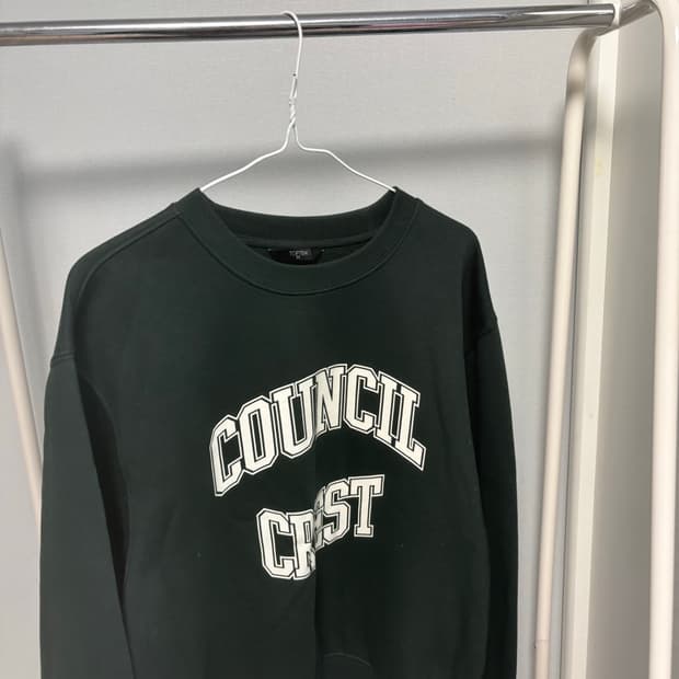 탑텐 기모 맨투맨 M