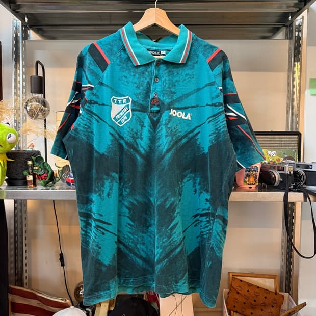 JOOLA 타이다이 카라티셔츠 독일 탁구클럽 L XL