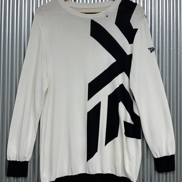 [XL] PXG 파슨스 익스트림 골프 빅로고 인타샤 크루넥 니트 4.9