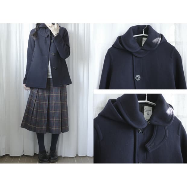 Oiciual navy coat