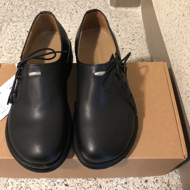 [새상품] 네거티브쓰리 더비슈즈 (230,black)