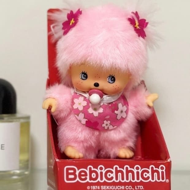 B급 할인) 몬치치 베비치치 사쿠라 인형 피규어