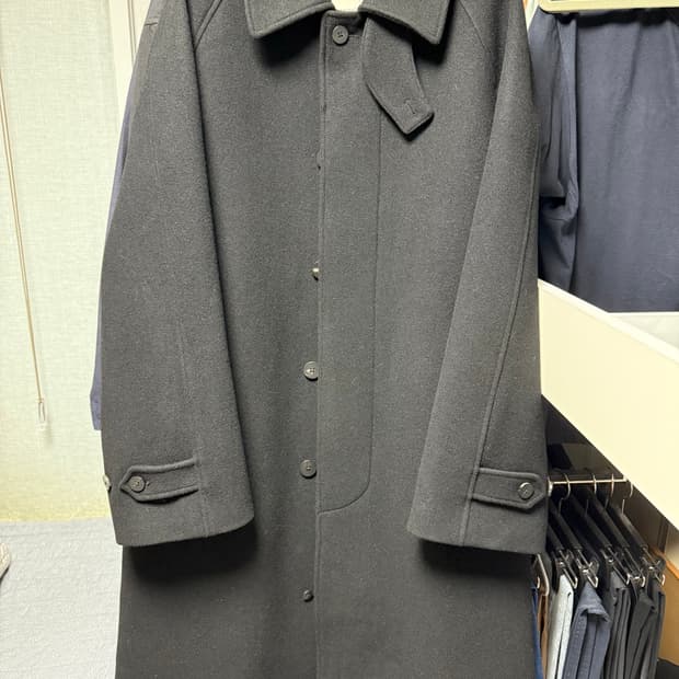 22AW Legacy Cashmere Balmacaan Coat