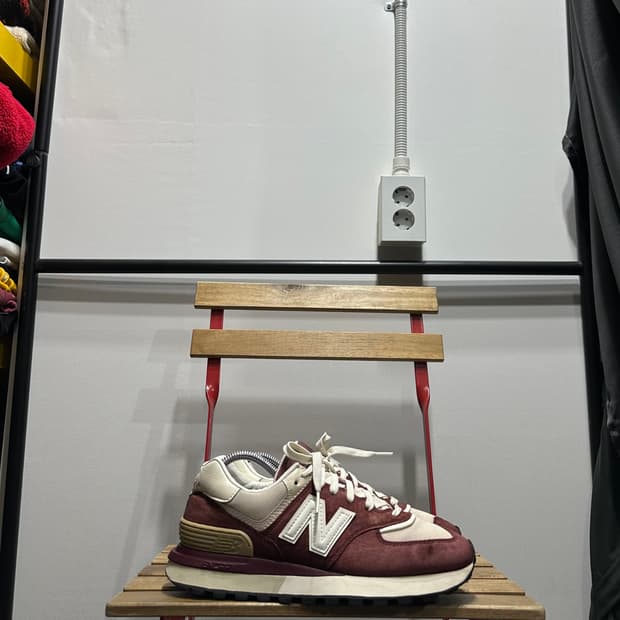 265) 뉴발란스 운동화 남성 남자 신발 574  레거시 버건디