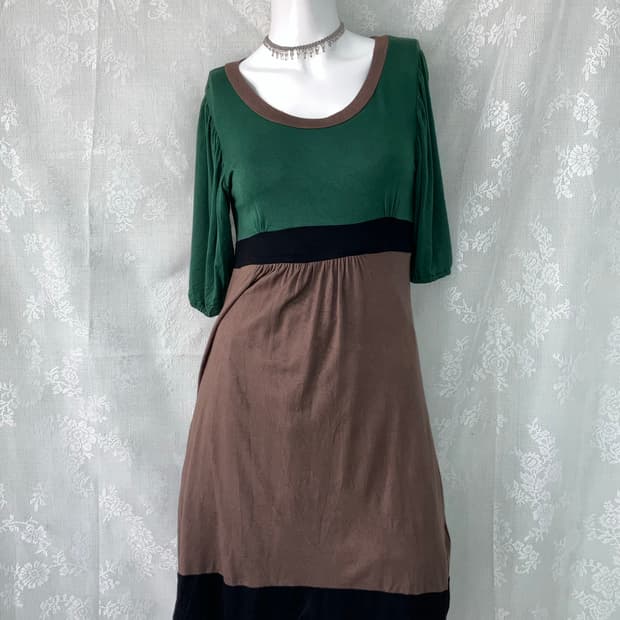 빈티지 오리엔탈 런지 롱 원피스 1116 모리걸 y2k 스트릿 갸루 펑키