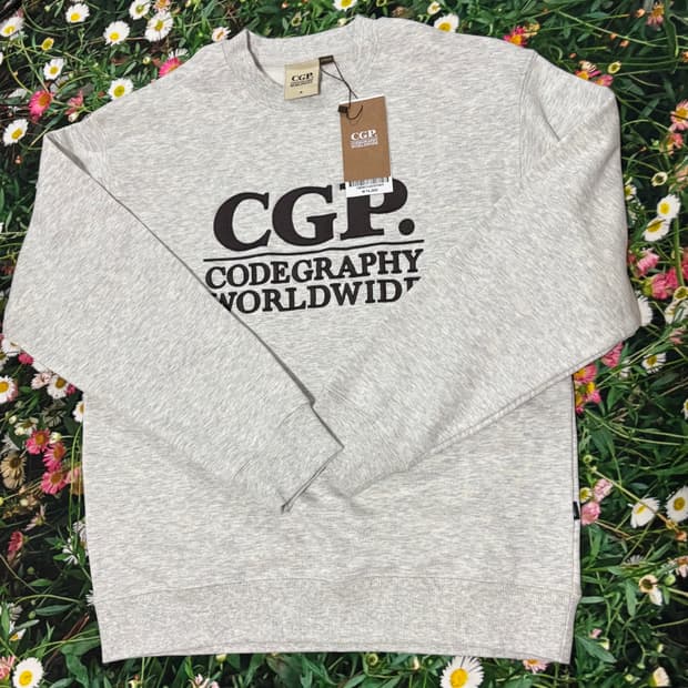 코드그라피 스퀘어 로고 맨투맨