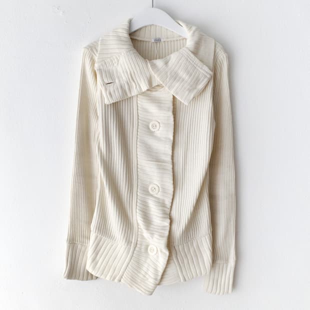 button collar cardigun
