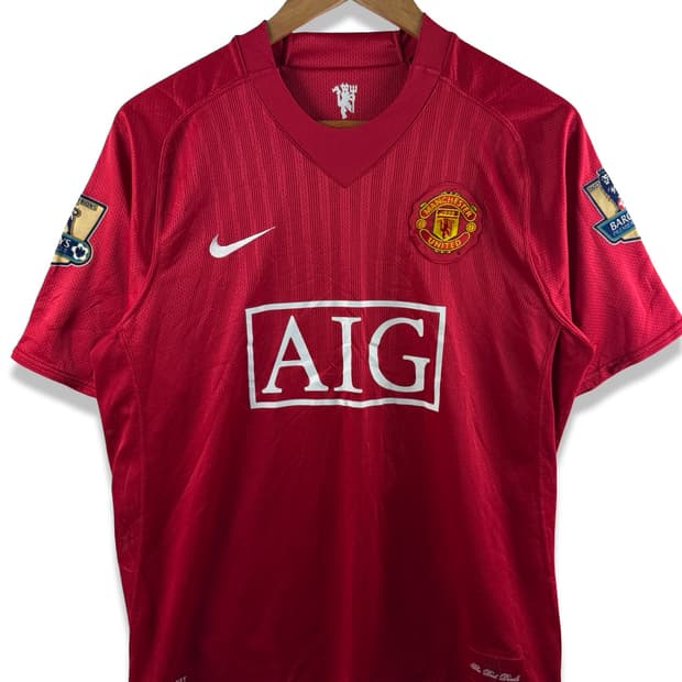 아디다스 07-09 맨체스터 유나이티드 호날두 홈 반팔 유니폼2452