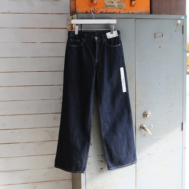 유니클로 와이드 데님 팬츠 (여성용 29.5)