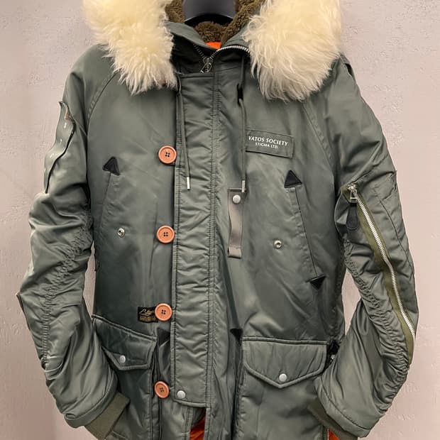 스티그마 바토스 소사이어티 N-3B 항공점퍼 M