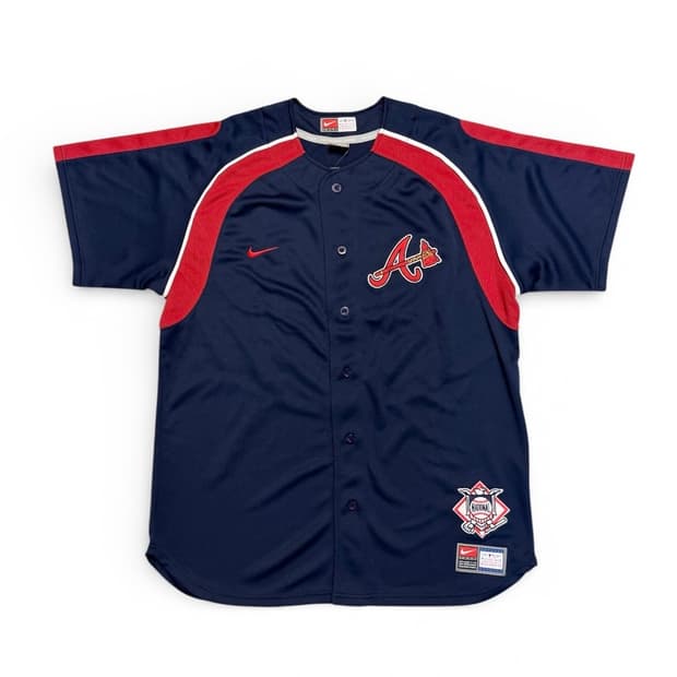 나이키 MLB 애틀란타 브레이브스 맥캔 유니폼 L