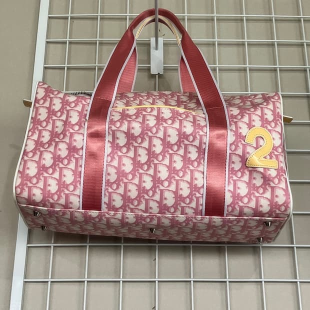 Dior 디올 오블리크 로맨틱 숄더백 핸드백 핑크