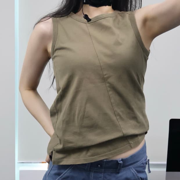 Atsuro Tayama paneled sleeveless
