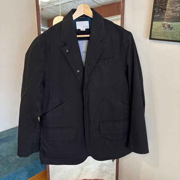 나나미카 블랙 고어텍스 자켓