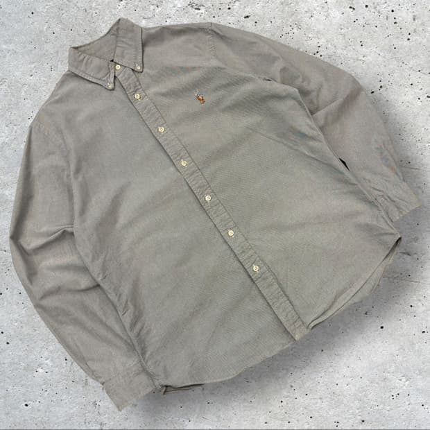 [M] 폴로 랄프로렌 클래식핏 셔츠 그레이 D16