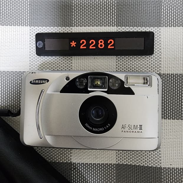 삼성 AF 슬림 3 필름카메라 파우치포함