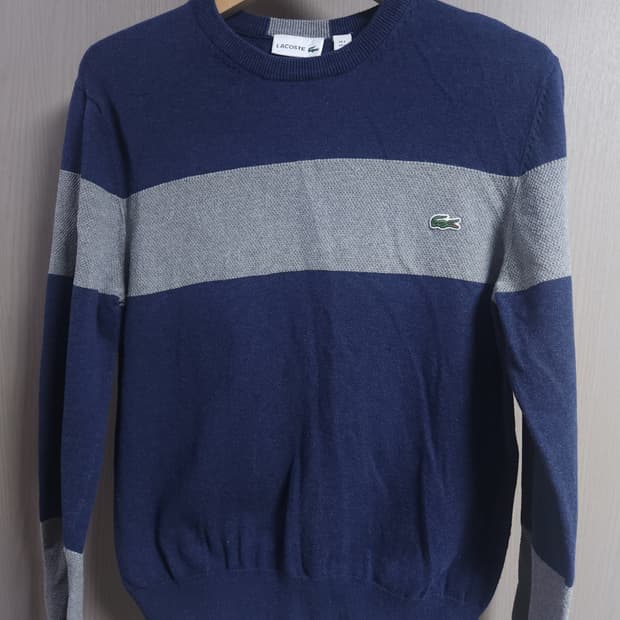 라코스테 얇은 니트티, L