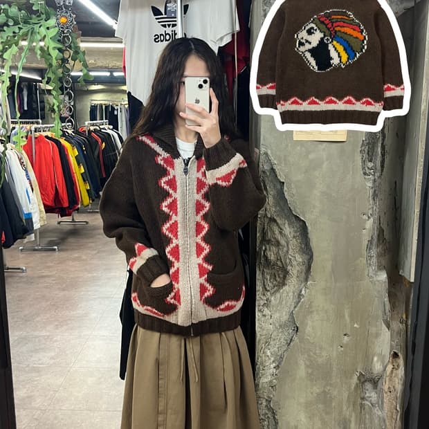 윌핍스 인디언 코위찬 브라운 L #csz1882