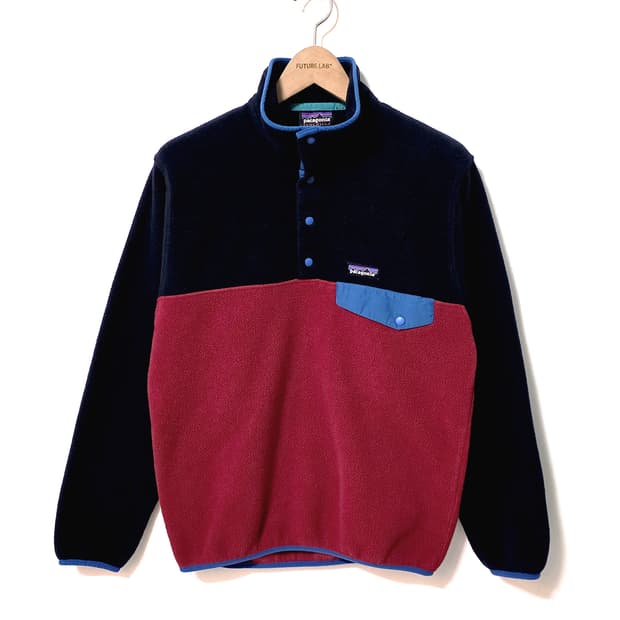 [S] 파타고니아 신칠라 스냅티 레드/ 네이비