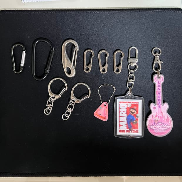 카라비너, 키링 열쇠고리 일괄 판매