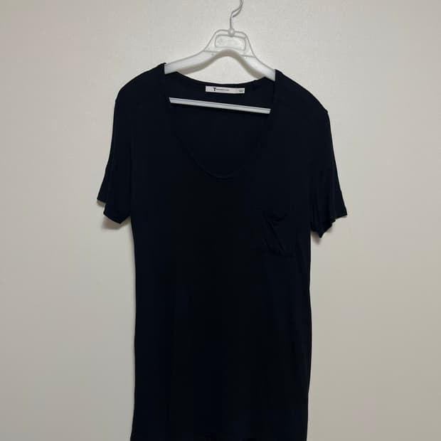 알렉산더왕 블랙 반팔 티셔츠