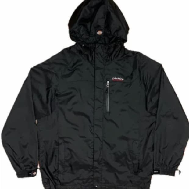 디키즈 블랙 바람막이 자켓 남성L (정품)