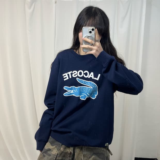 Lacoste Navy Sweatshirt
