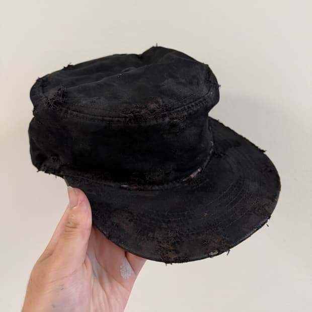 [VTG CUSTOM] Distress coating field cap