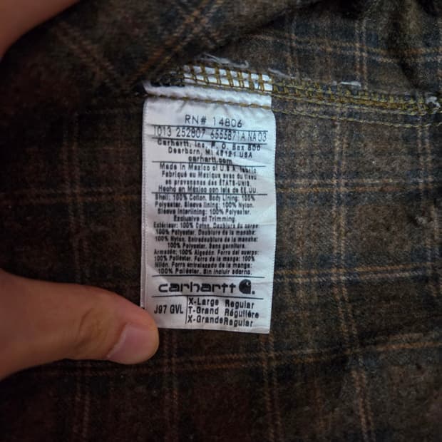 칼하트 J97 gvl XL