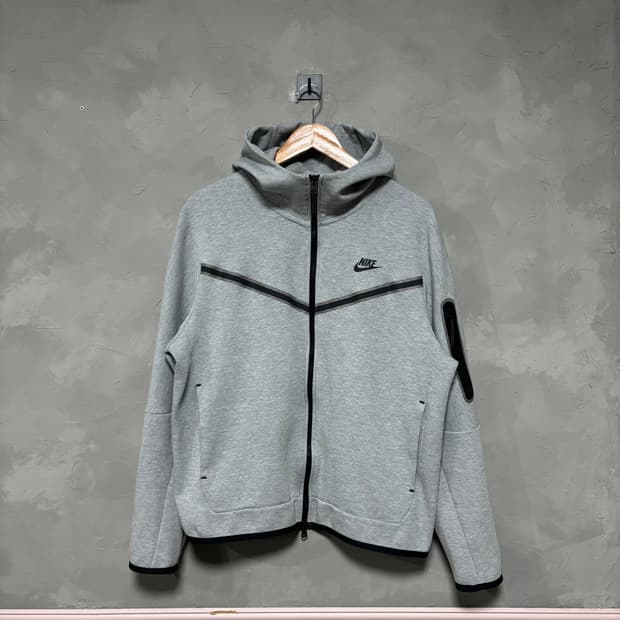 나이키 테크팩 후드집업 그레이 2