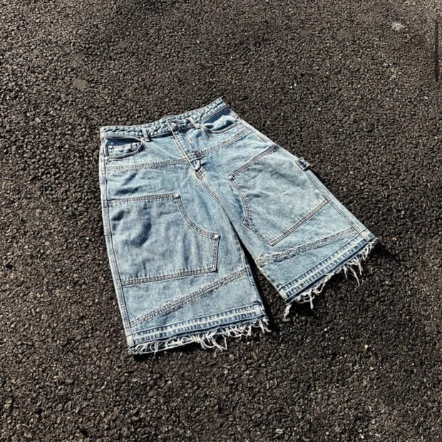 wapworks w057 카펜더 버뮤다 팬츠 딥블루 3사이즈