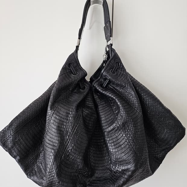 조르지오 아르마니 뱀피 호보백 가방 GIORGIO ARMANI