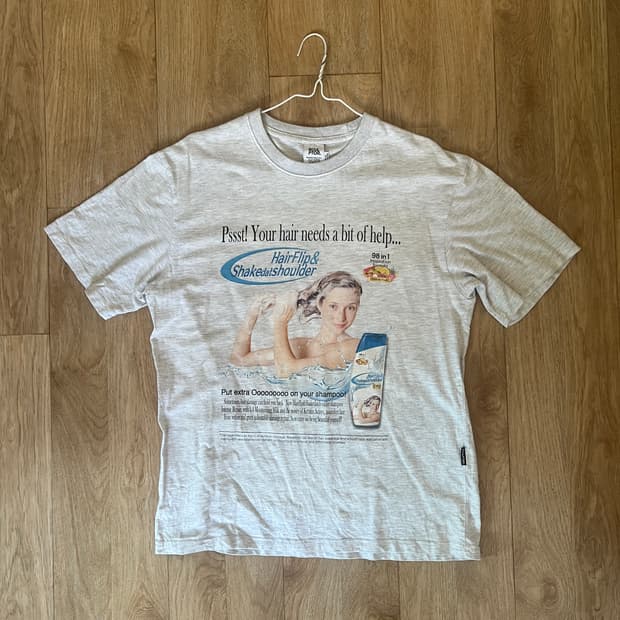 스컬프터 샴푸녀 티셔츠 M 🫧🧼