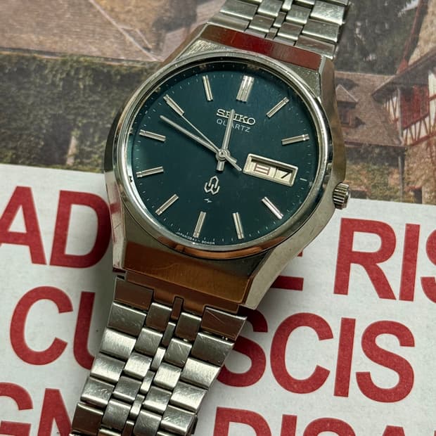 Seiko 세이코 쿼츠 카멜레온 다이얼 1976