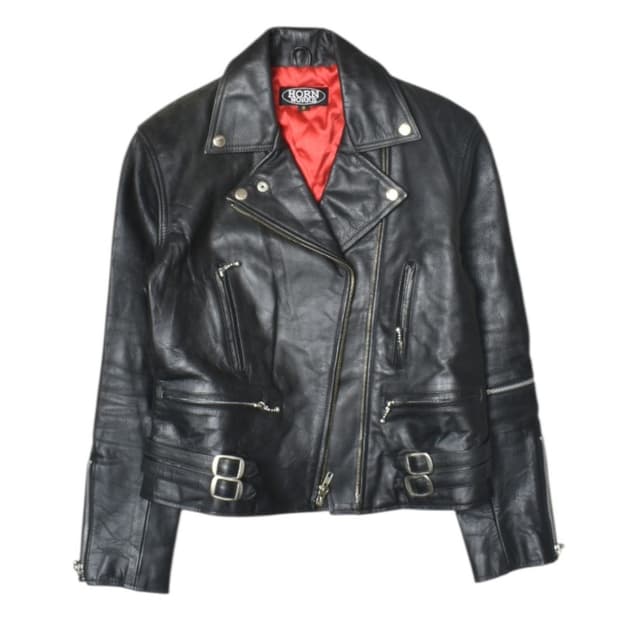 HORN WORKS 리얼 레더 라이더 자켓 3
