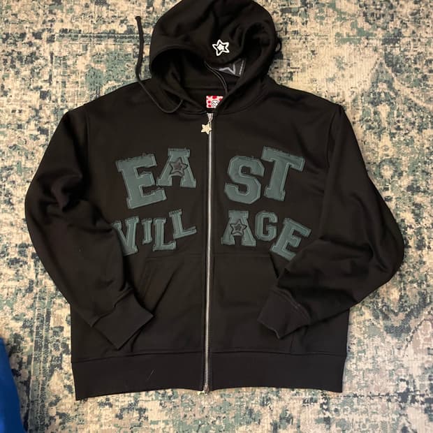 Star team east village zip hoodie