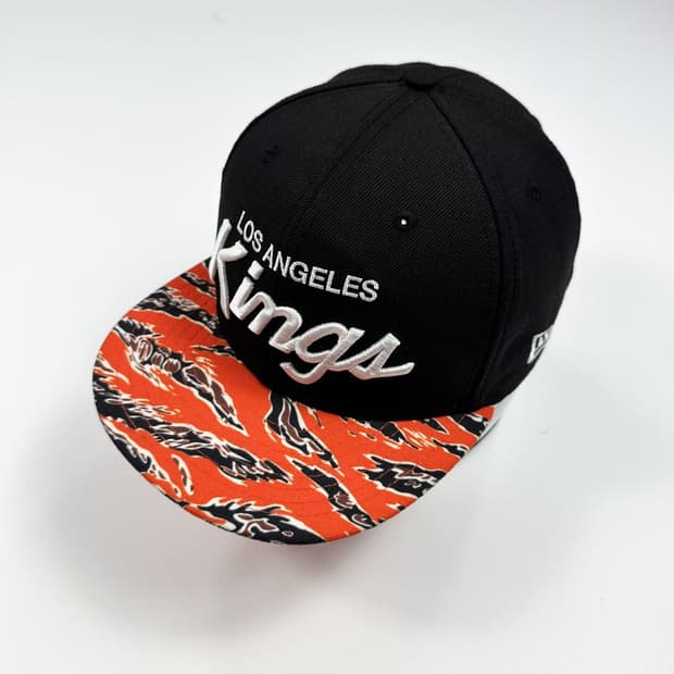 뉴에라 로스앤젤레스 블랙 스냅백 모자
