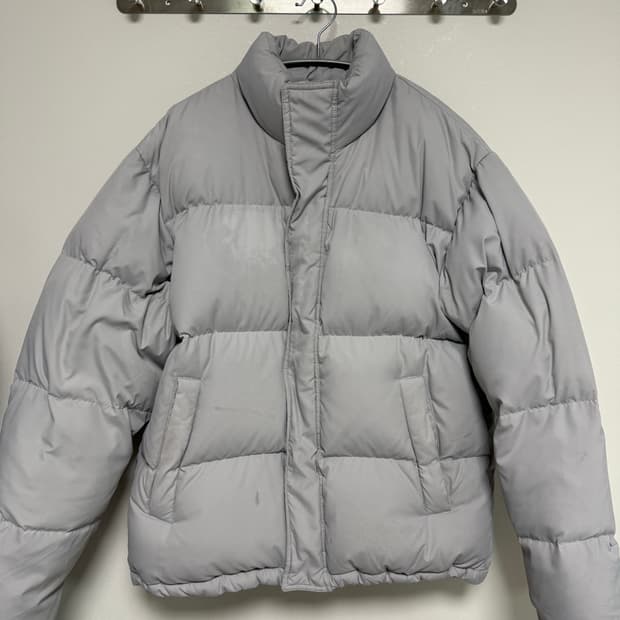 인사일런스 숏패딩 (그레이)