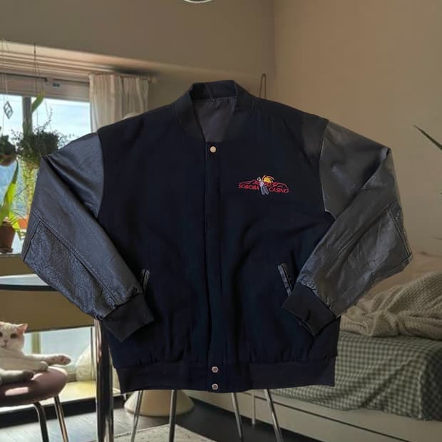 빈티지 바시티 자켓 (Man 2XL) AB1188